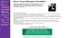 Desktop Screenshot of abesvoicemail.com