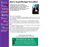 Tablet Screenshot of abesvoicemail.com